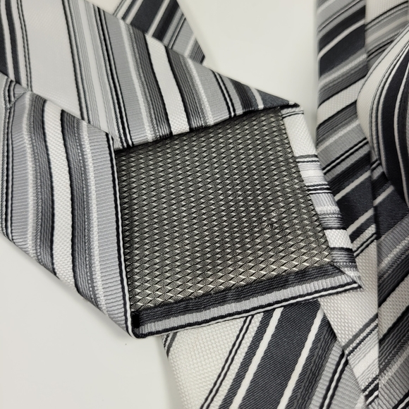 GIORGIO BRUTINI | striped polyester tie - Picture 4 of 7